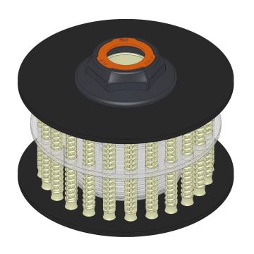 PACCO DISCO 170X2 FIL.49 C/MOLLE TPU
