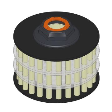 PACCO DISCO D.150X10 FIL.54 C/BARRETTE TENDER PUR