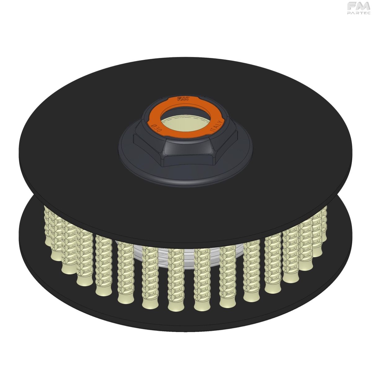 DP-STD-200S2 Pacco Disco D.200 con Molle Inox Spola Ribassata - FM ...