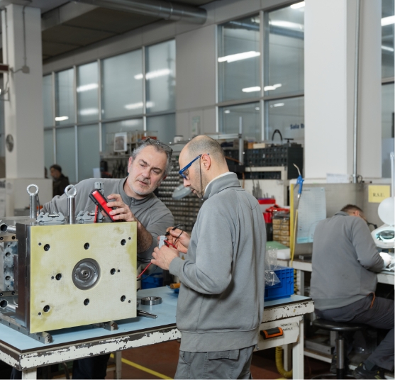 FM Partec Spa : Reparto produzione