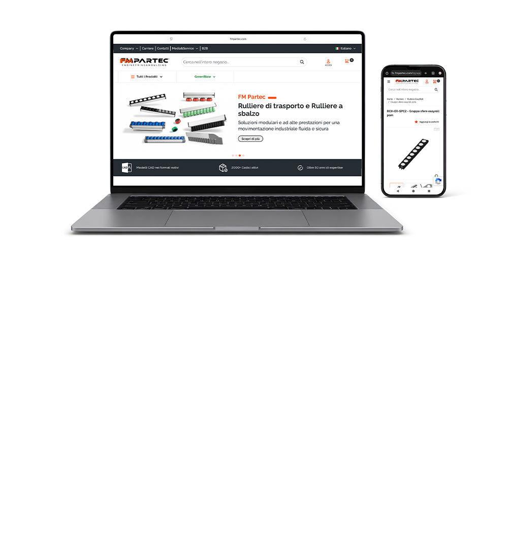 Benvenuto sul nuovo sito FM Partec completamente rinnovato per offrirti un'esperienza di navigazione moderna e intuitiva su desktop e mobile